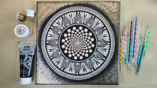 Cappuccino Mandala