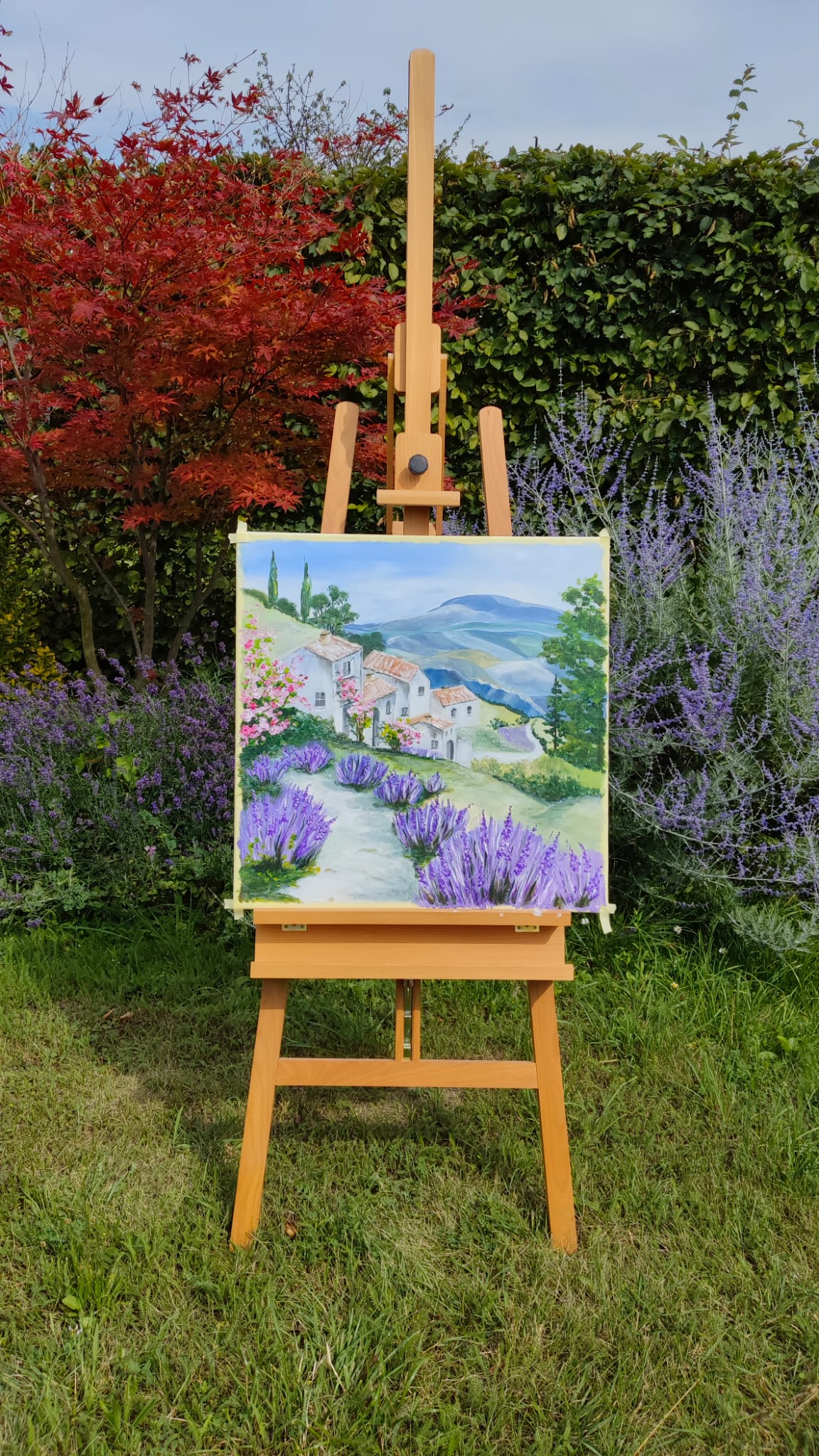 "Levandule" (60x60 cm)