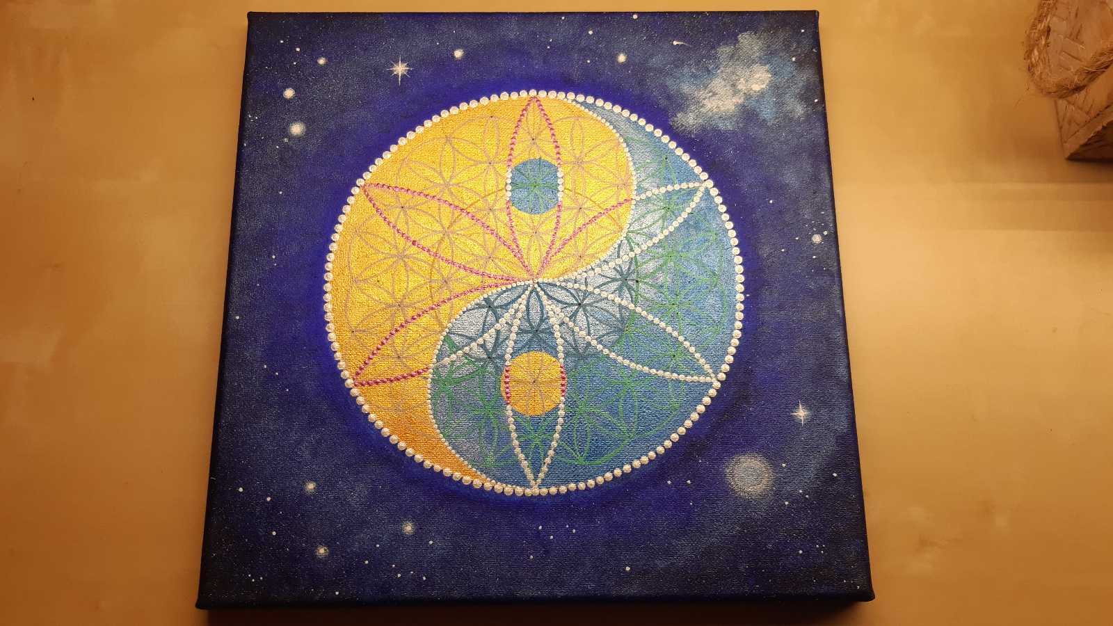 "Květ života" (30x30cm)
