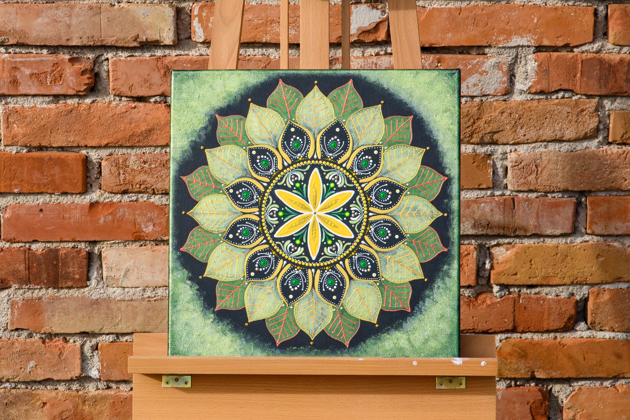Mandala "Flora" (40x40cm)