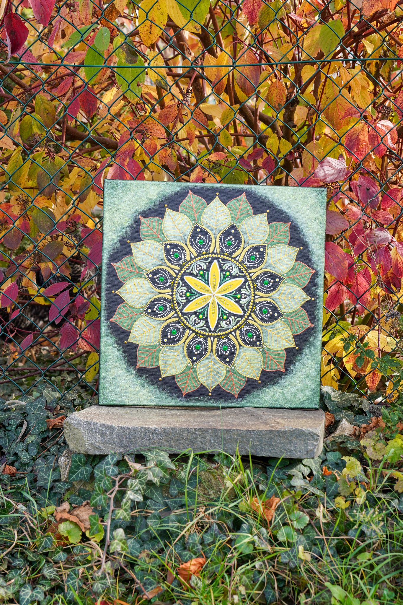 Mandala "Flora" (40x40cm)